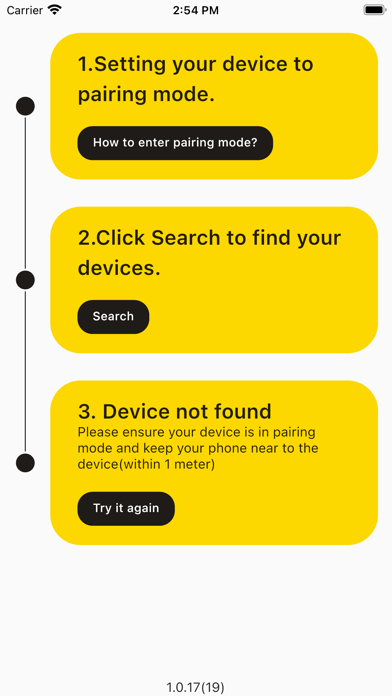OTA upgrade screenshot 1