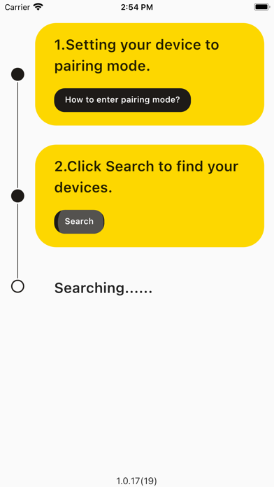 OTA upgrade screenshot 2