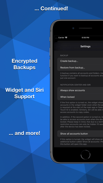 OTP Auth screenshot 1