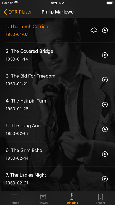 OTR Player screenshot 1
