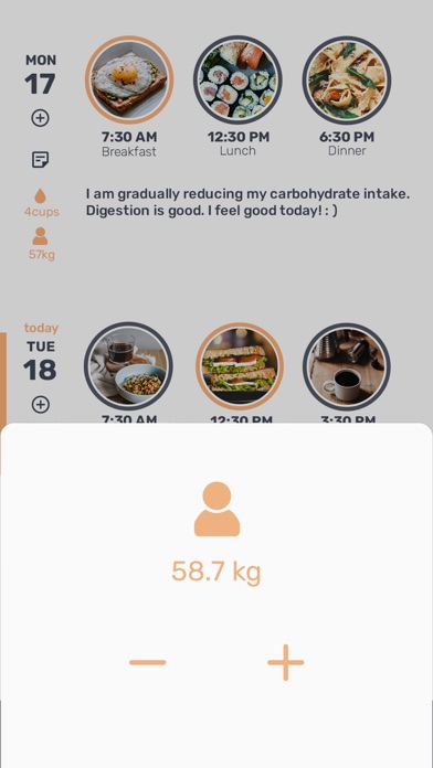 Otter - Food & Meal Diary screenshot 2