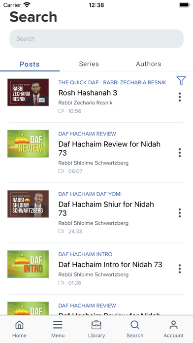 OU Torah screenshot 2
