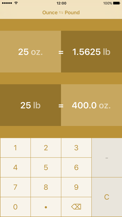 Ounces to Pounds | oz to lbs screenshot 1
