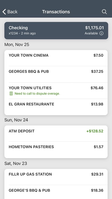OUR Credit Union Mobile screenshot 1