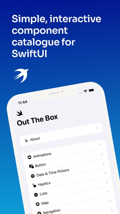 Out The Box: SwiftUI Catalogue screenshot 4