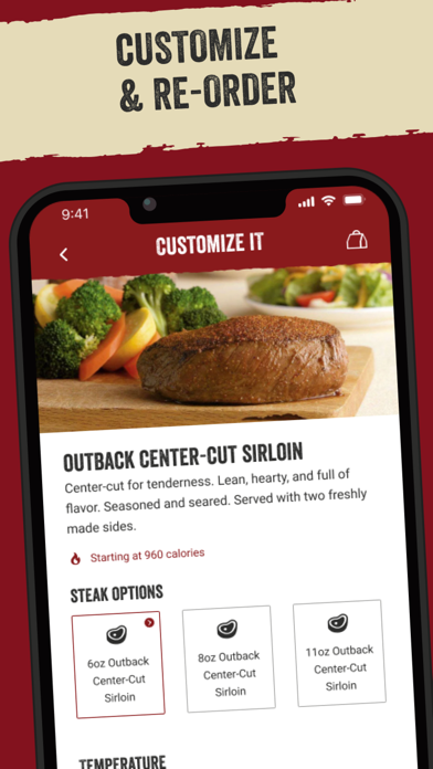 Outback Steakhouse screenshot 2