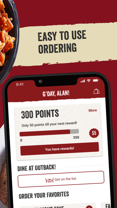 Outback Steakhouse screenshot 5