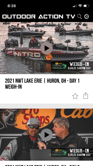 Outdoor Action TV screenshot 1