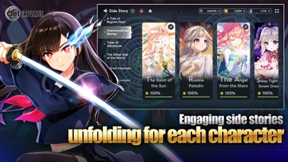 OUTERPLANE - Strategy Anime screenshot 2