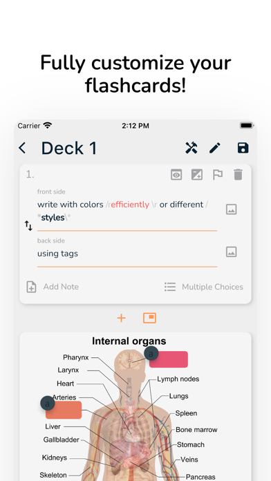 OutLearn: Spaced Repetition screenshot 1