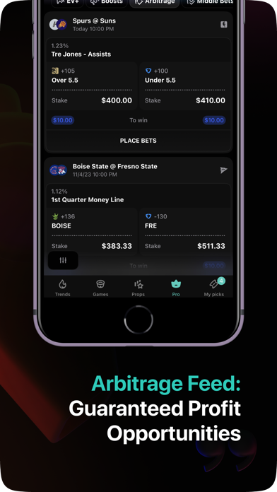 Outlier: Betting Data & Tools screenshot 1