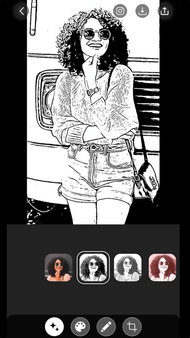 Outline Photo to Sketch Editor screenshot 6