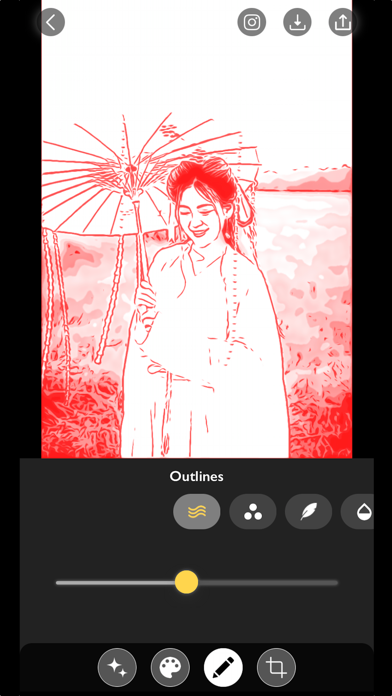 Outline Photo to Sketch Editor screenshot 3