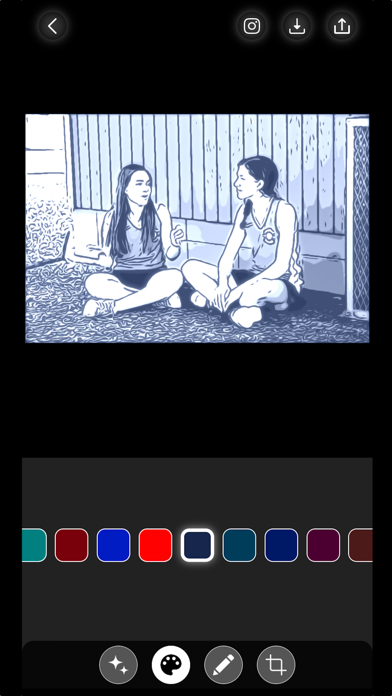 Outline Photo to Sketch Editor screenshot 4
