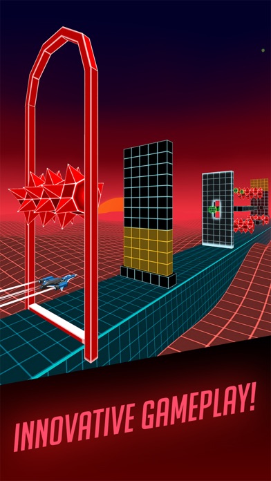 OutRush - Synthwave Action screenshot 1