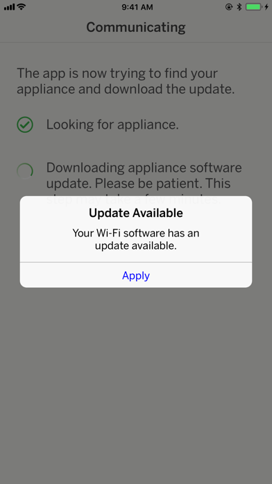 Oven Update App screenshot 2
