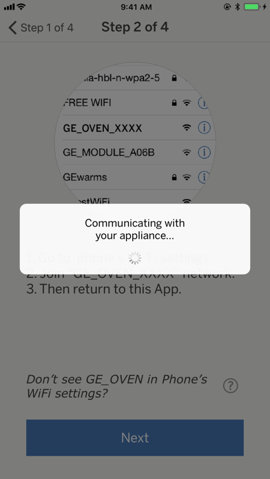 Oven Update App screenshot 4