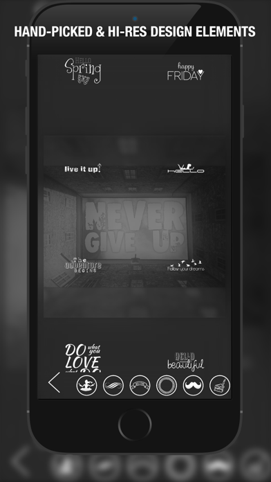 Over Pic Art Edit Photos, Add Captions to Pictures screenshot 4