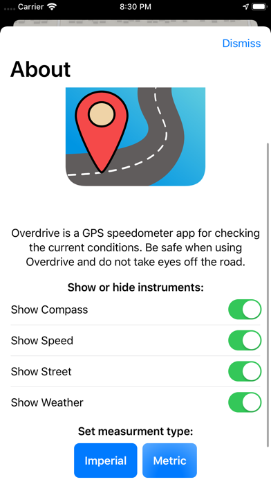 Overdrive: Car Dashboard screenshot 1