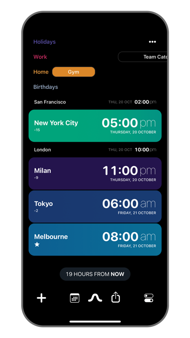 Overlap: World Clock screenshot 3