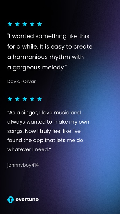 Overtune: Instrumental Maker screenshot 1