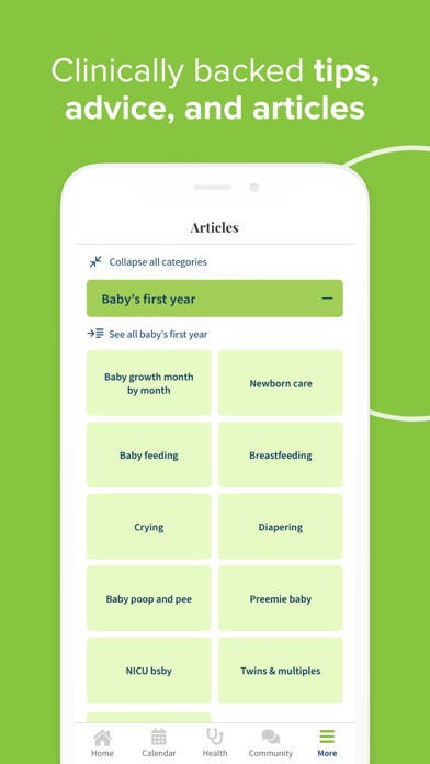Ovia Parenting & Baby Tracker screenshot 6
