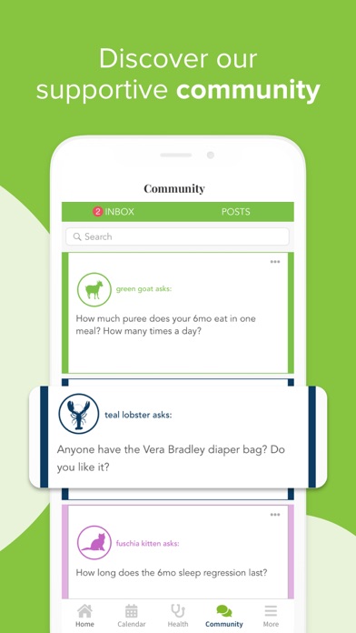 Ovia Parenting & Baby Tracker screenshot 2