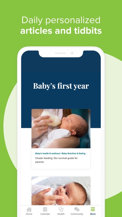 Ovia Parenting & Baby Tracker screenshot 3