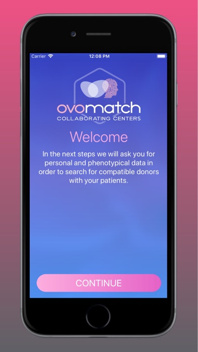 Ovomatch Collaborating Centers screenshot 4