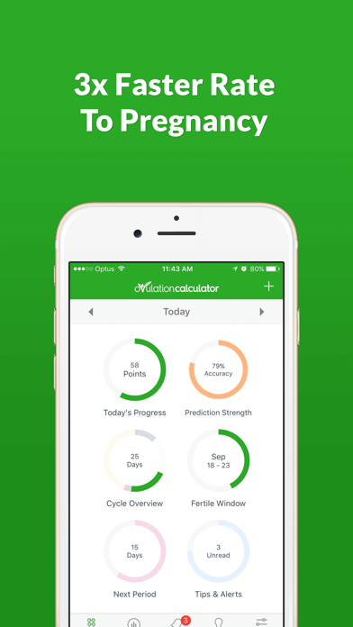 Ovulation Calculator Fertile Tracker & Calendar OC screenshot 5