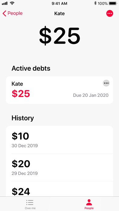 OweMe - Debt Tracker screenshot 2