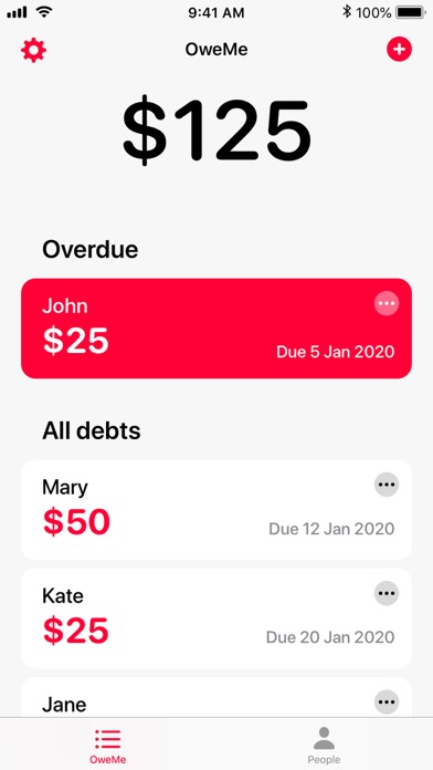 OweMe - Debt Tracker screenshot 4