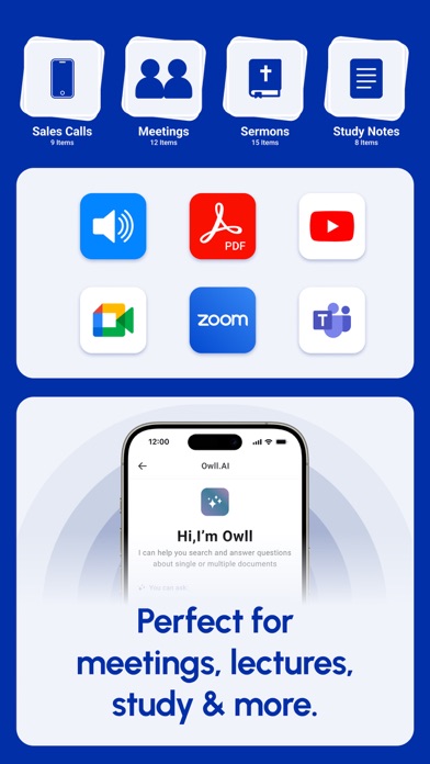 Owll:AI Note Taker & Assistant screenshot 10