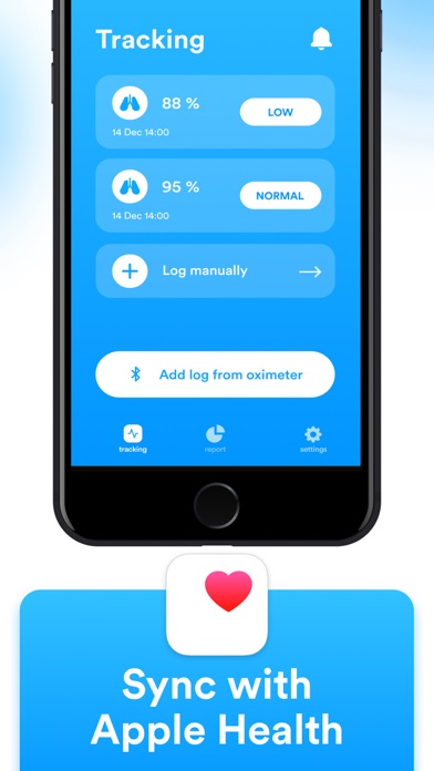 Oximeter - Track Oxygen SpO2 screenshot 1