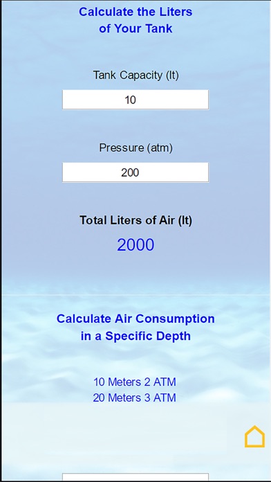 Oxygen Cylinder Autonomy Calc screenshot 2