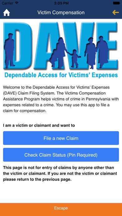 PA Crime Victims screenshot 2