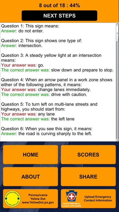 PA Driver’s Practice Test screenshot 1