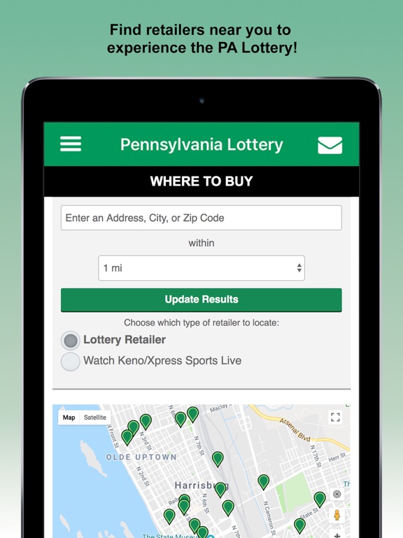 PA Lottery Official App screenshot 1
