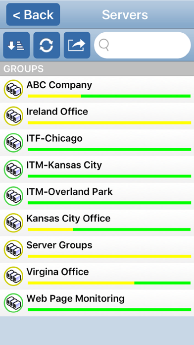 PA Server Monitor for iPhone screenshot 3