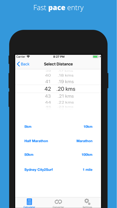 Pace Calculator screenshot 1