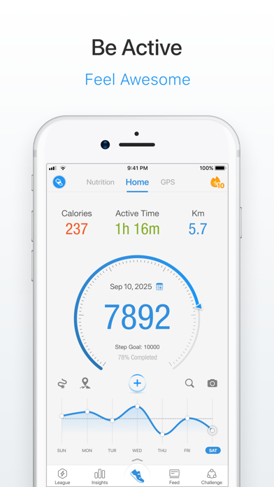 Pacer Pedometer Step Counter screenshot 8