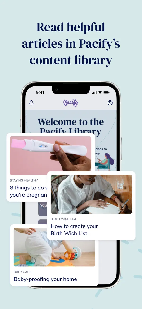 Pacify: Doula & Lactation Care screenshot 4