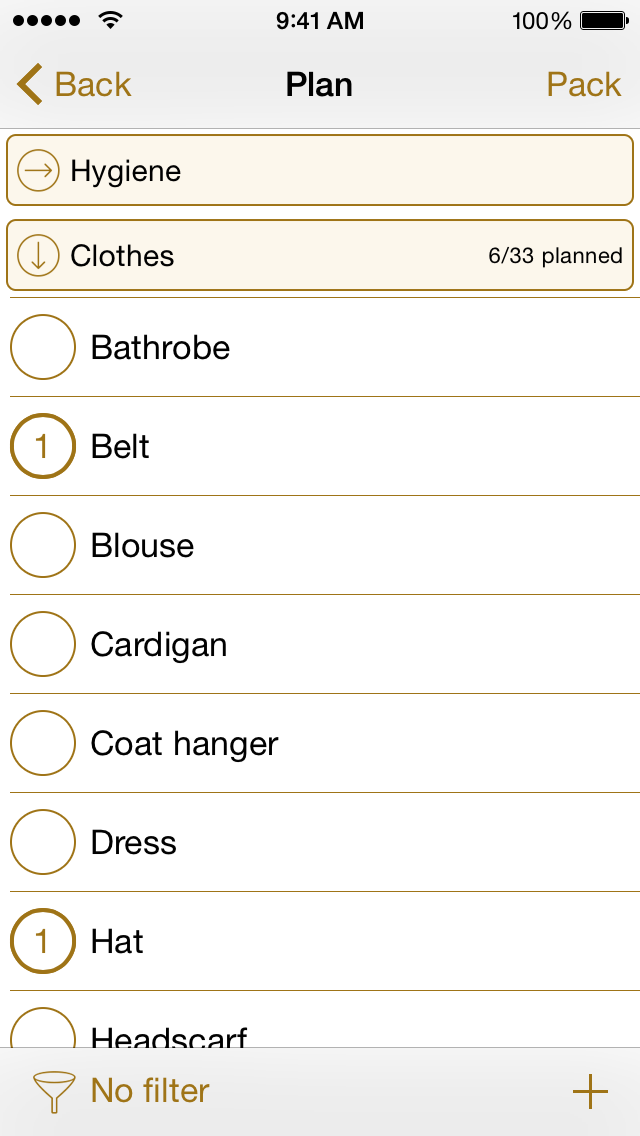 Pack The Bag Pro screenshot 3