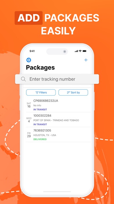 Package Delivery Tracker App screenshot 4