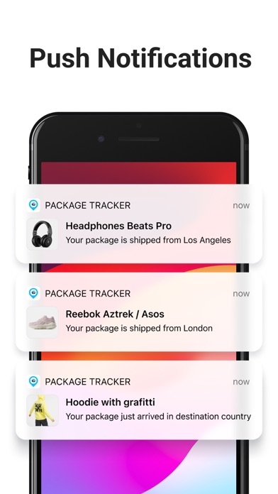 Package Tracker - pkge Mobile screenshot 2