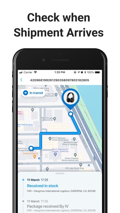Package Tracker - pkge Mobile screenshot 3