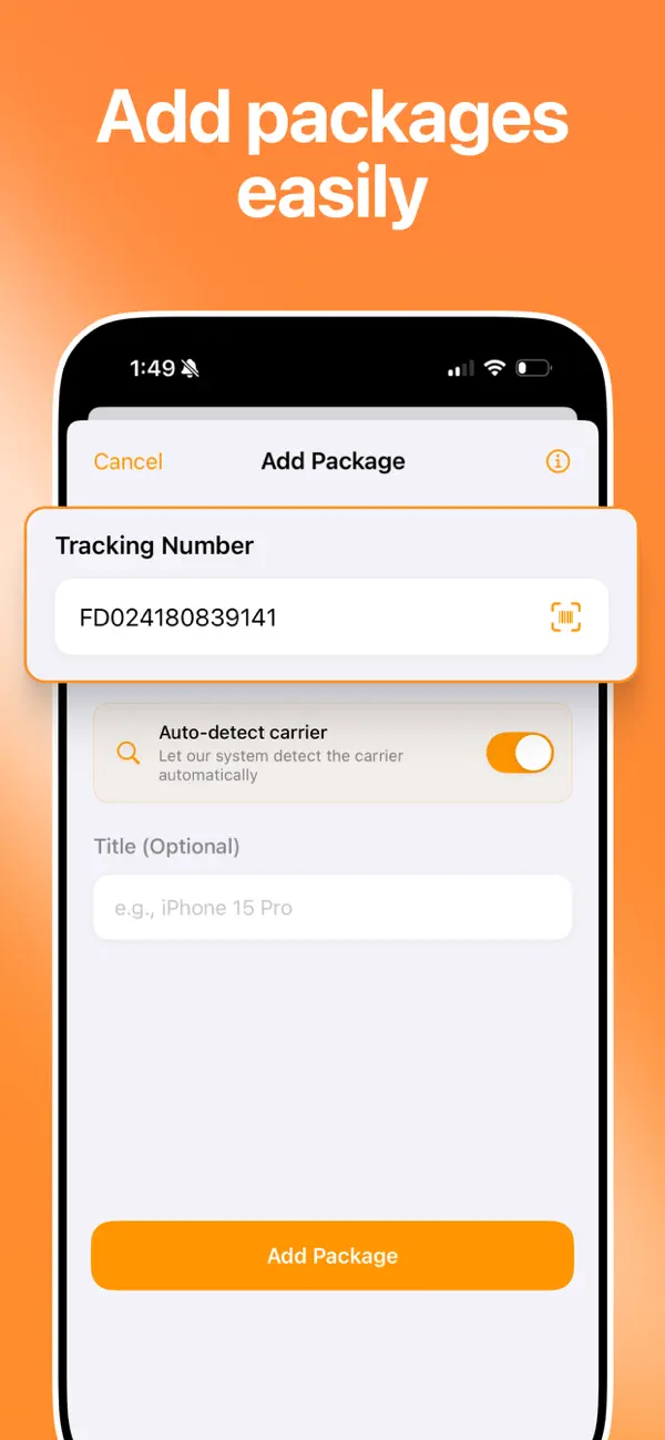 Package Tracker & Track Parcel screenshot 1