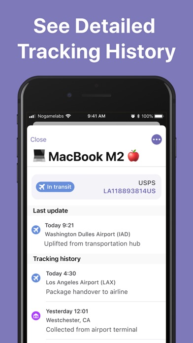 Package Tracker: Track Parcels screenshot 2