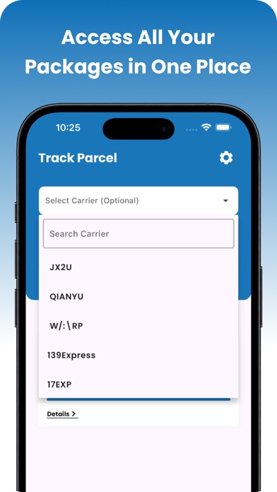 Package Tracker・Track Delivery screenshot 1