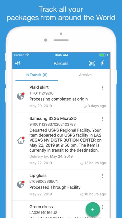 Packages - Track Your Parcels screenshot 6